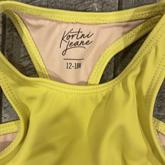 Yellow swim top - Picture 3 of 3